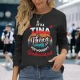 Tina Retro Name Its A Tina Thing Long Sleeve T-Shirt Gifts for Her