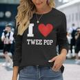 Twee Pop Indie Music 90S Lover Love Heart Cool Vintage Retro Long Sleeve T-Shirt Gifts for Her