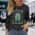 Ugly Christmas Sweater Chemistry Oh Chemistree Long Sleeve T-Shirt Gifts for Her