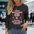 Never Underestimate An Old Us Veteran Born In March Long Sleeve T-Shirt Gifts for Her