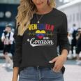 Venezuela En Mi Corazon Souvenirs For Your Native Country Long Sleeve T-Shirt Gifts for Her