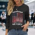 Veteran Air Force United States Patriotic 4Th Of July Long Sleeve T-Shirt T-Shirt Gifts for Her