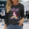Watch Out Third Grade Here I Come Third Grade Long Sleeve T-Shirt T-Shirt Gifts for Her