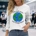 Earth Day Climate Change Global Warming Vintage 90S 90S Vintage Long Sleeve T-Shirt T-Shirt Gifts for Her