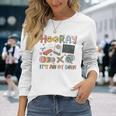 Hooray It’S An Ot Day Occupational Therapy Back To School Long Sleeve T-Shirt Gifts for Her