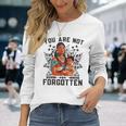 You Are Not Forgotten Canada Orange Day Indigenous Children Long Sleeve T-Shirt Gifts for Her