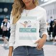 Pardon My Take Electric Avenue Ugly Christmas Sweater Long Sleeve T-Shirt Gifts for Her