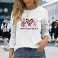 PeaceLoveChik Fil A Casual Print Cute Graphic Long Sleeve T-Shirt Gifts for Her