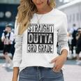 Straight Outta 3Rd Grade Class 2022 Graduate Third Grade Long Sleeve T-Shirt T-Shirt Gifts for Her