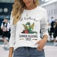 All Together Now Summer Reading 2023 Book Dragon Read Book Long Sleeve T-Shirt T-Shirt Gifts for Her