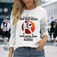 Never Underestimate An Old March Man Who Loves Judo Long Sleeve T-Shirt Gifts for Her