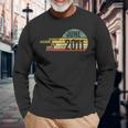 10 Year Old Legendary Retro Vintage Awesome Birthday 2011 Long Sleeve T-Shirt Gifts for Old Men