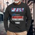 1956 FurySavoyBelvedereHot RodMuscle CarHoola Hotrod Long Sleeve T-Shirt Gifts for Old Men