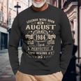 39Th Birthday 39 Years Old Legends Born August 1984 Long Sleeve T-Shirt Gifts for Old Men