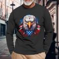 4Th July American Pride American Eagle Symbol Of Freedom Long Sleeve T-Shirt T-Shirt Gifts for Old Men