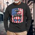 4Th Of July Patriotic American Flag Usa Women Girls Long Sleeve T-Shirt Gifts for Old Men