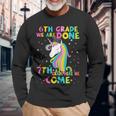6Th Grade Graduation Magical Unicorn 7Th Grade Here We Come Long Sleeve T-Shirt T-Shirt Gifts for Old Men