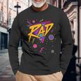 80S Costume Halloween Party Retro Vintage Rad 80S Vintage Long Sleeve T-Shirt T-Shirt Gifts for Old Men