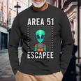 Alien Alien Lover Ufo Area 51 Alien Humor Alien Long Sleeve Gifts for Old Men