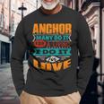 Anchor Quote I Am Echocardiographer For Love Long Sleeve T-Shirt T-Shirt Gifts for Old Men