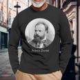 Antonin Dvorak Composer Portrait Long Sleeve T-Shirt Gifts for Old Men