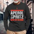 Aperol Spritz Cocktail Party Alcohol Drink Summer Beverage Long Sleeve T-Shirt Gifts for Old Men