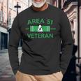 Area 51 Veteran Vintage Storm Area 51 Long Sleeve T-Shirt T-Shirt Gifts for Old Men