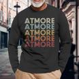 Atmore Alabama Atmore Al Retro Vintage Text Long Sleeve T-Shirt Gifts for Old Men