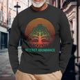 Attract Abundance Positive Quotes Kindness Long Sleeve T-Shirt Gifts for Old Men
