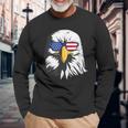 Bald Eagle Sunglasses Patriotic America Usa 4Th Of July Long Sleeve T-Shirt T-Shirt Gifts for Old Men
