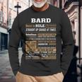 Bard Name Bard Born To Rule Long Sleeve T-Shirt Gifts for Old Men