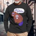 Beaver Offers A Beverage Long Sleeve T-Shirt Gifts for Old Men