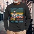 Beer Best Bearded Beer Loving Dog Dad English Mastiff Puppy Lover Long Sleeve T-Shirt Gifts for Old Men