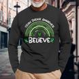 Believe Celiac Disease Awareness Month Celiac Disease Long Sleeve T-Shirt Gifts for Old Men
