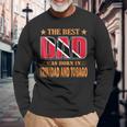 The Best Dad Was Born In Trinidad And Tobago Long Sleeve T-Shirt T-Shirt Gifts for Old Men