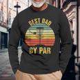 Best Dad By Par Disc Golf For Fathers Day Long Sleeve T-Shirt T-Shirt Gifts for Old Men