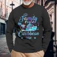 Caribbean Family Cruise 2024 Matching Vacation Friends Ship Long Sleeve T-Shirt Gifts for Old Men