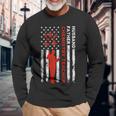 Chemistry Teacher Husband Dad Usa Flag American Fathers Long Sleeve T-Shirt T-Shirt Gifts for Old Men