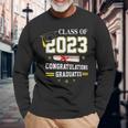 Class Of 2023 Congratulations Graduates Graduation Student Long Sleeve T-Shirt T-Shirt Gifts for Old Men