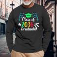 Class Of 2036 Grow With Me First Day Kindergarten Graduation Long Sleeve Gifts for Old Men