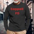 Coppell Old Red Fire Truck Long Sleeve T-Shirt Gifts for Old Men