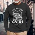 Cv-61 Uss Ranger Long Sleeve T-Shirt Gifts for Old Men