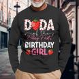 Dada Of The Berry First Birthday Girl Sweet Strawberry Long Sleeve T-Shirt Gifts for Old Men