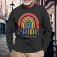 Dare To Be Yourself Love Is Love Gay Pride Month Lgbtq Long Sleeve T-Shirt Gifts for Old Men