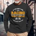 Dirt Track Racing Automobile Mx Motocross Race Car Racers Racing Long Sleeve T-Shirt T-Shirt Gifts for Old Men