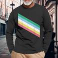 Disability Pride Flag Long Sleeve T-Shirt Gifts for Old Men