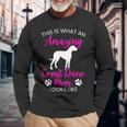 Dog Breed Dog Mom Animal Great Dane Mom Long Sleeve T-Shirt Gifts for Old Men