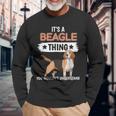 Dog It’S A Beagle Thing You Wouldn’T Understand Long Sleeve T-Shirt Gifts for Old Men