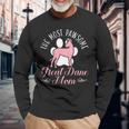Dog Mom Dog Breed Animal Great Dane Mom Long Sleeve T-Shirt Gifts for Old Men