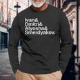 Dostoevsky The Brothers Karamazov Long Sleeve T-Shirt Gifts for Old Men Dostoevsky The Brothers Karamazov Long Sleeve T-Shirt Gifts for Old Men